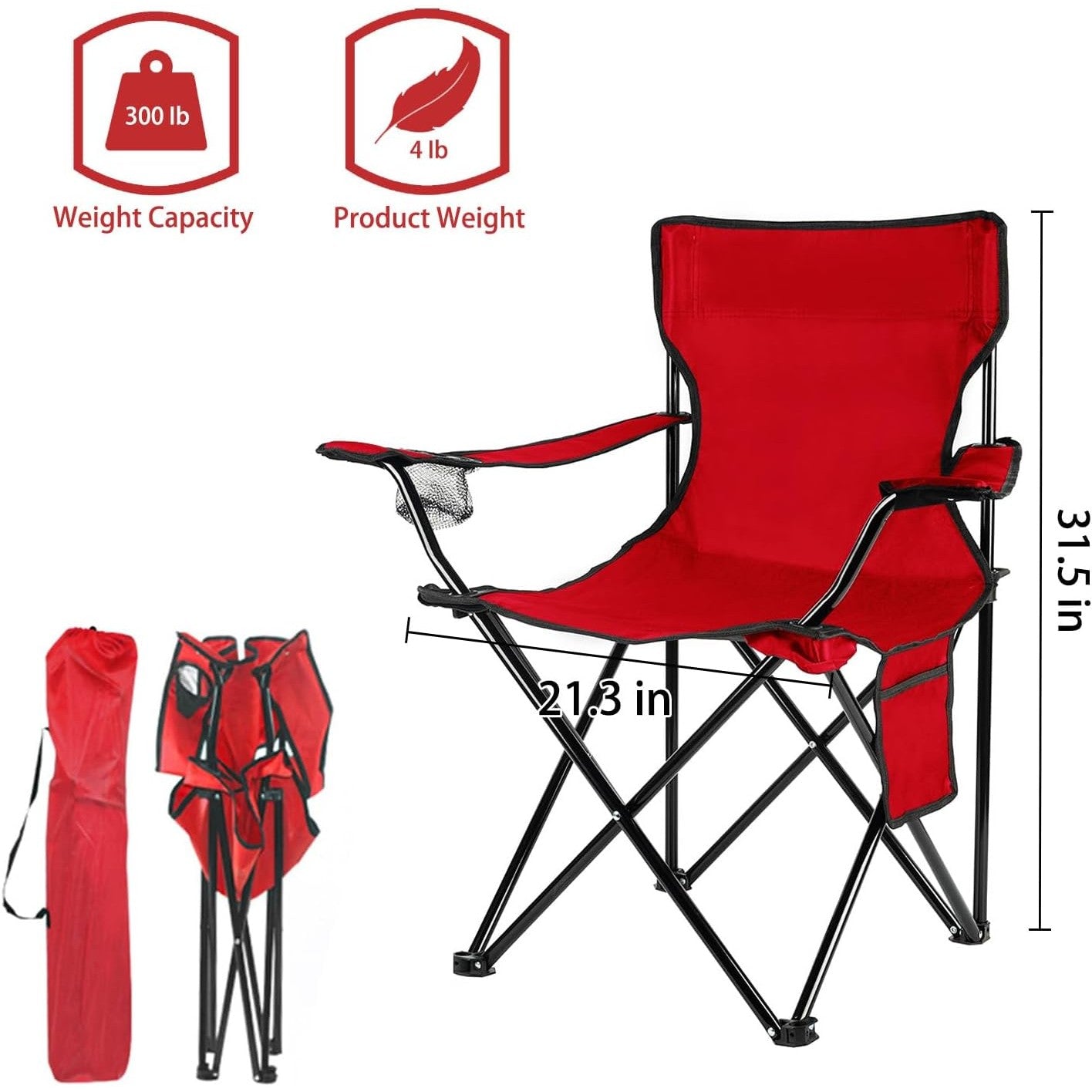 Lightweight Foldable Camping Chair - Medaid International