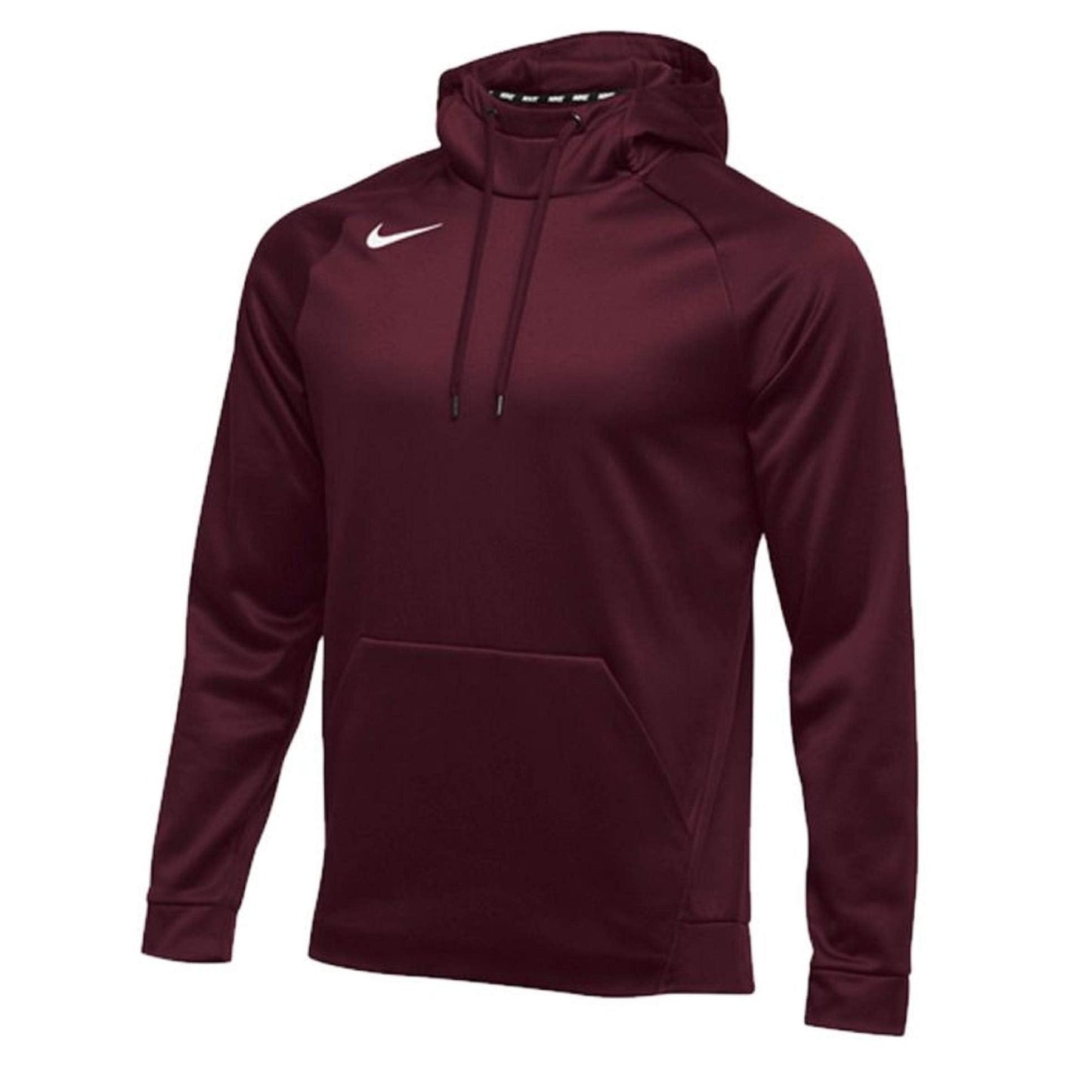 Nike Mens Therma Hoodie PO (Large, Maroon) - Medaid International
