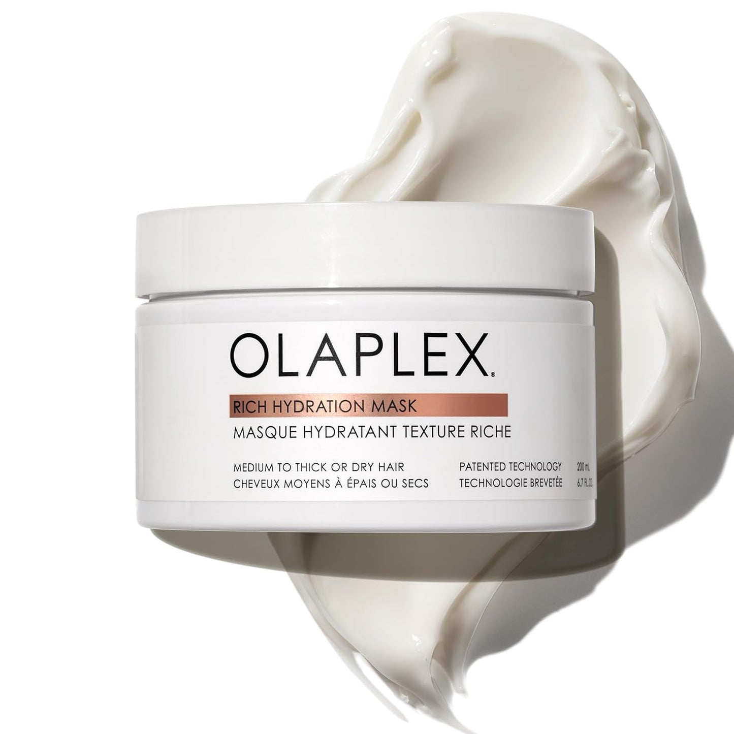 Olaplex Olaplex Rich Hydration Mask: Cuticle Sealing Mask | Hydrate & Control Frizz | For Dry or Medium to Coarse Hair, 200 ml / 6.7 Fl. Oz.