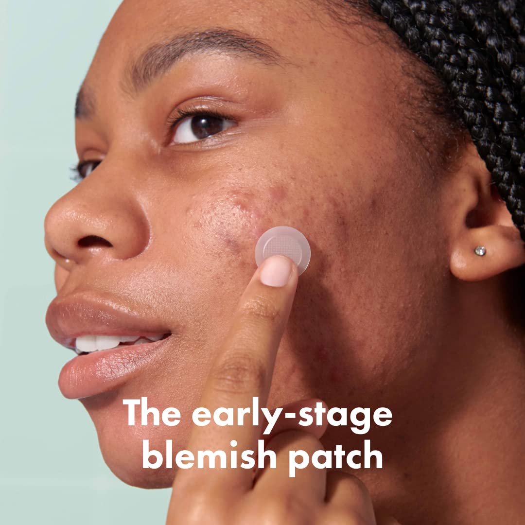 Mighty Patch Micropoint Large Hydrocolloid Pimple Patches for Face Blemishes from Hero Cosmetics, Acne Stickers for Early Stage Zits & Hidden Pimples, 395 Proprietary Micropoints, 8 Count - Medaid International