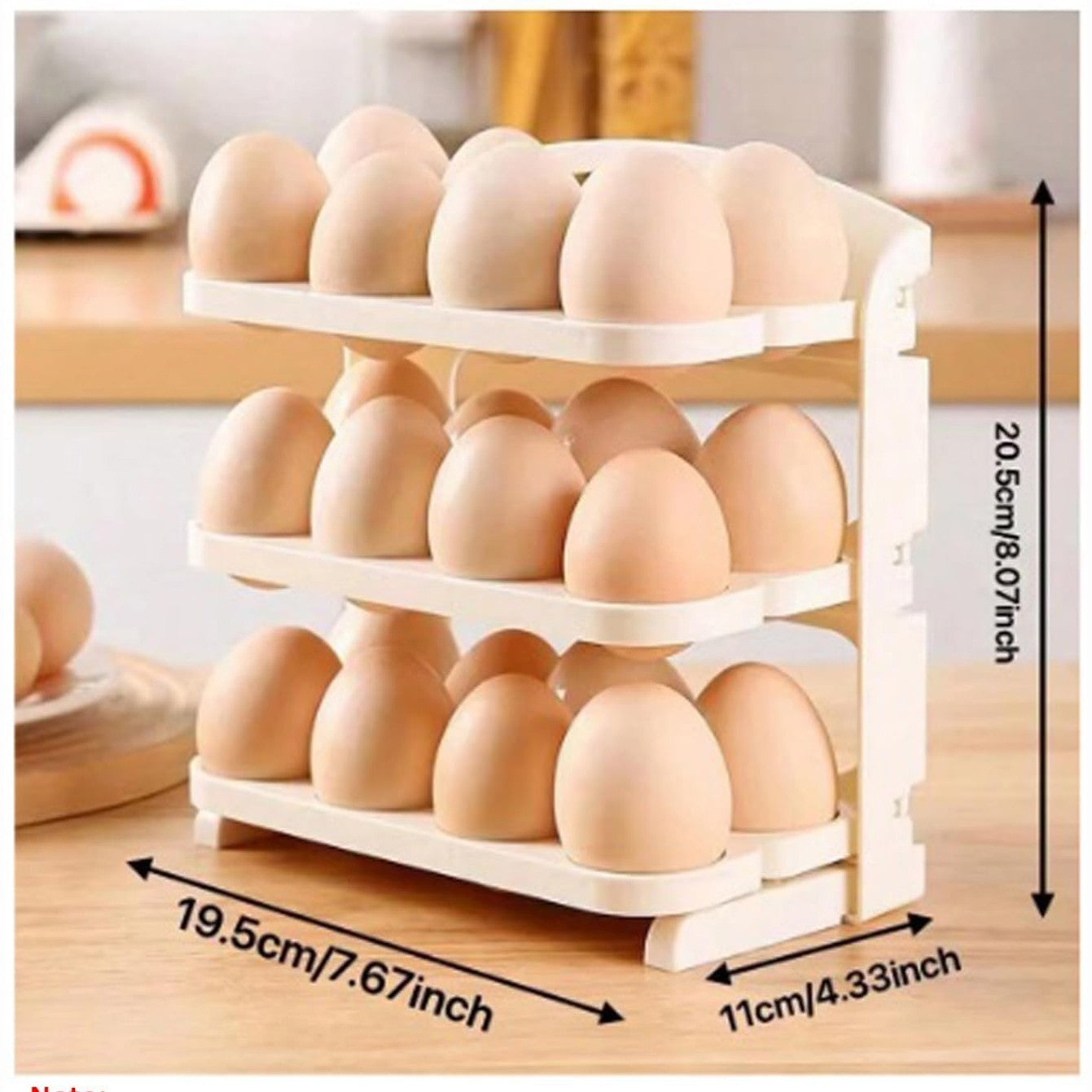 Plastic Foldable Egg Tray