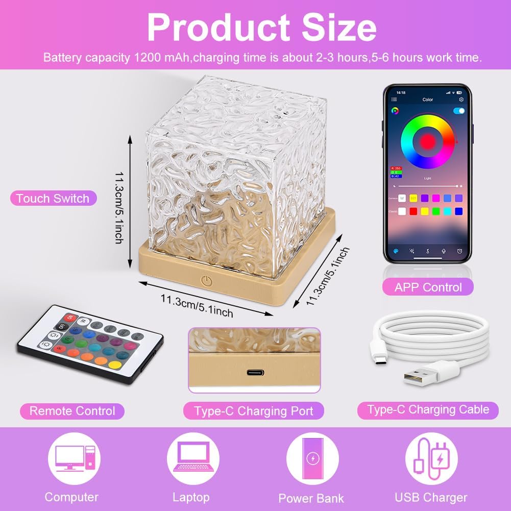Cube LED Lamp