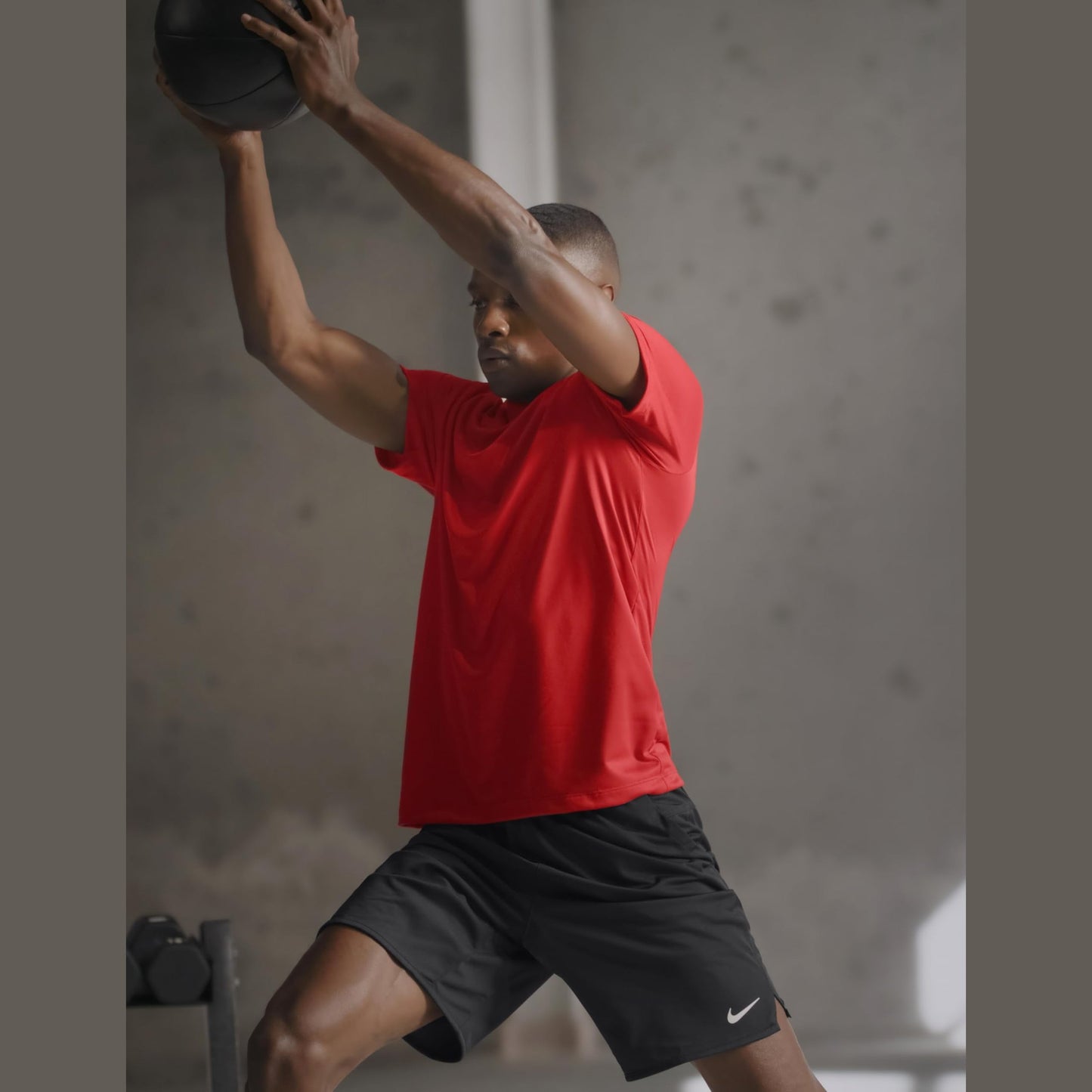 Nike Men's Dri-Fit Legend Fitness T-Shirt, University Red/Black, XX-Large - Medaid International