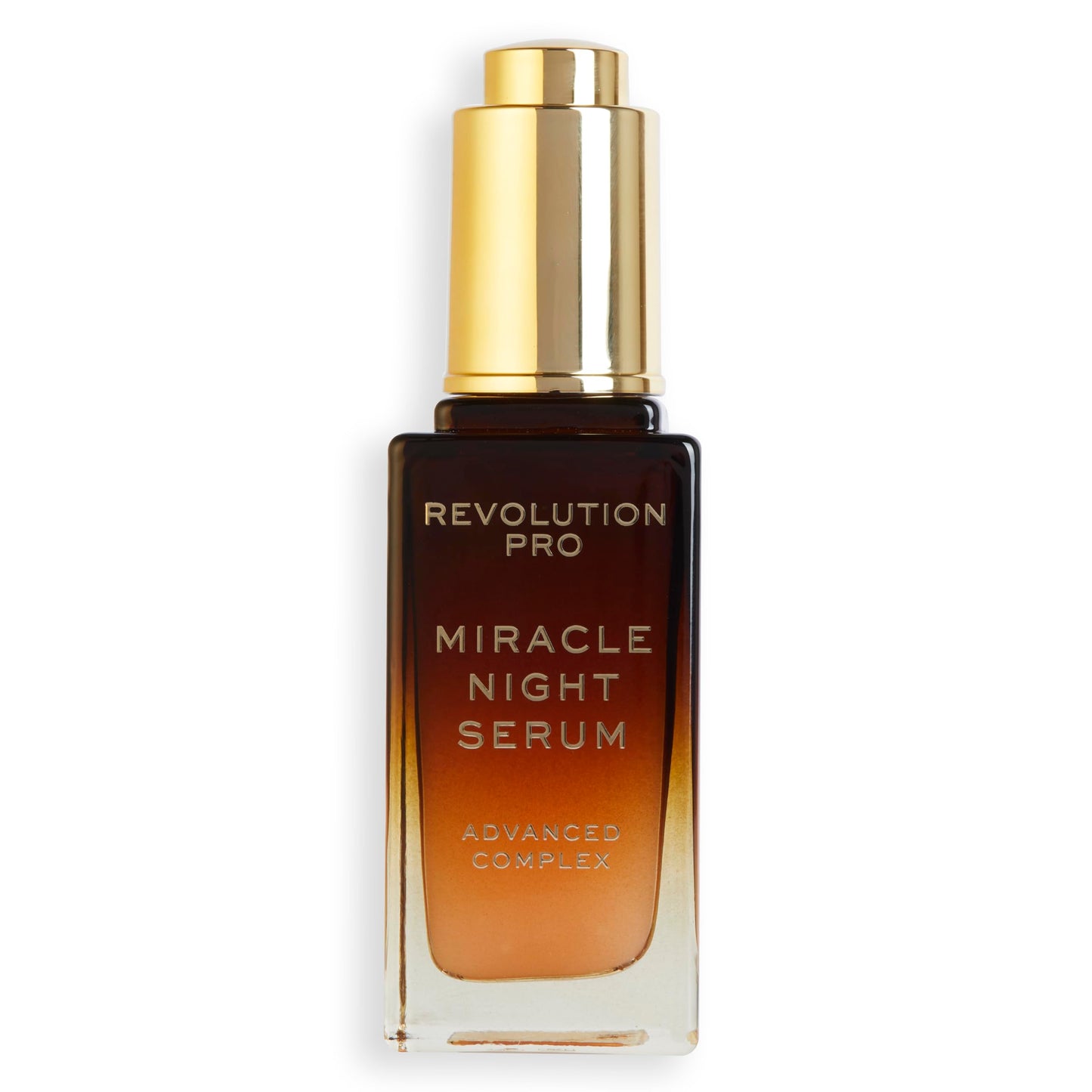Revolution Pro Miracle Night Rescue Serum Advanced Complex, Overnight Face Serum, Smooths & Plumps Skin with Hyaluronic Acid & Peptides, 1 oz - Medaid International