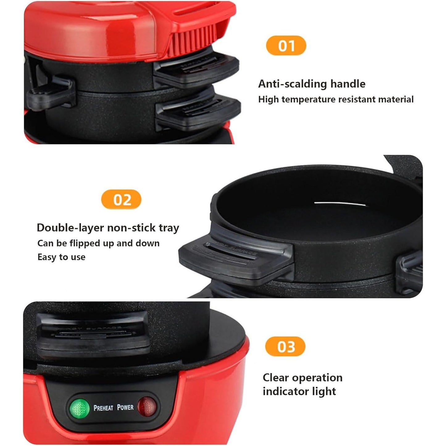 RAF Burger Maker 600W