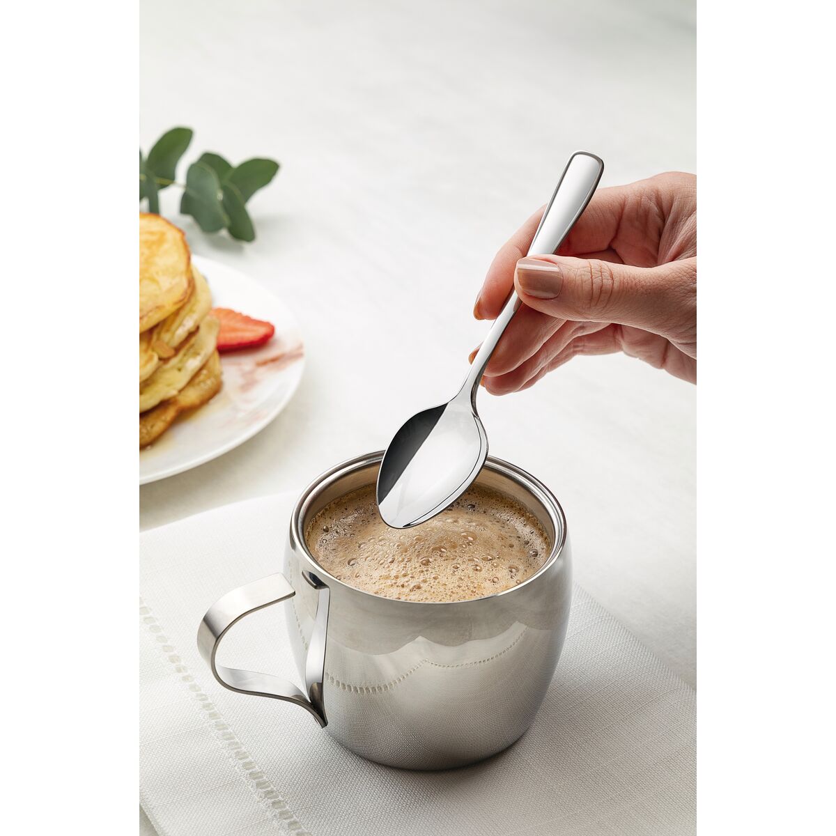 Tramontina Continental Stainless Steel Tea Spoon - set of 3