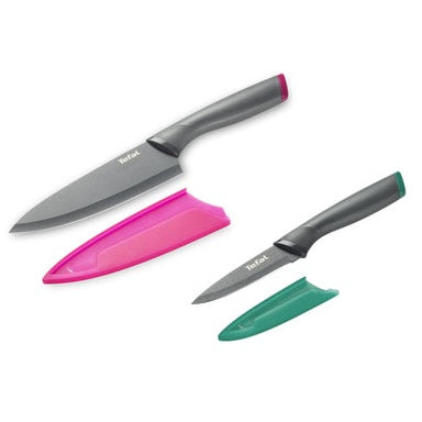 Tefal Fresh Kitchen set of 2 Paring Knife 9 cm + Chef Knife 15cm – K122S205