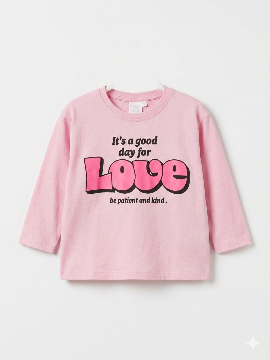 Zara Girl's Pink Printed Blouse | Zara In Lebanon