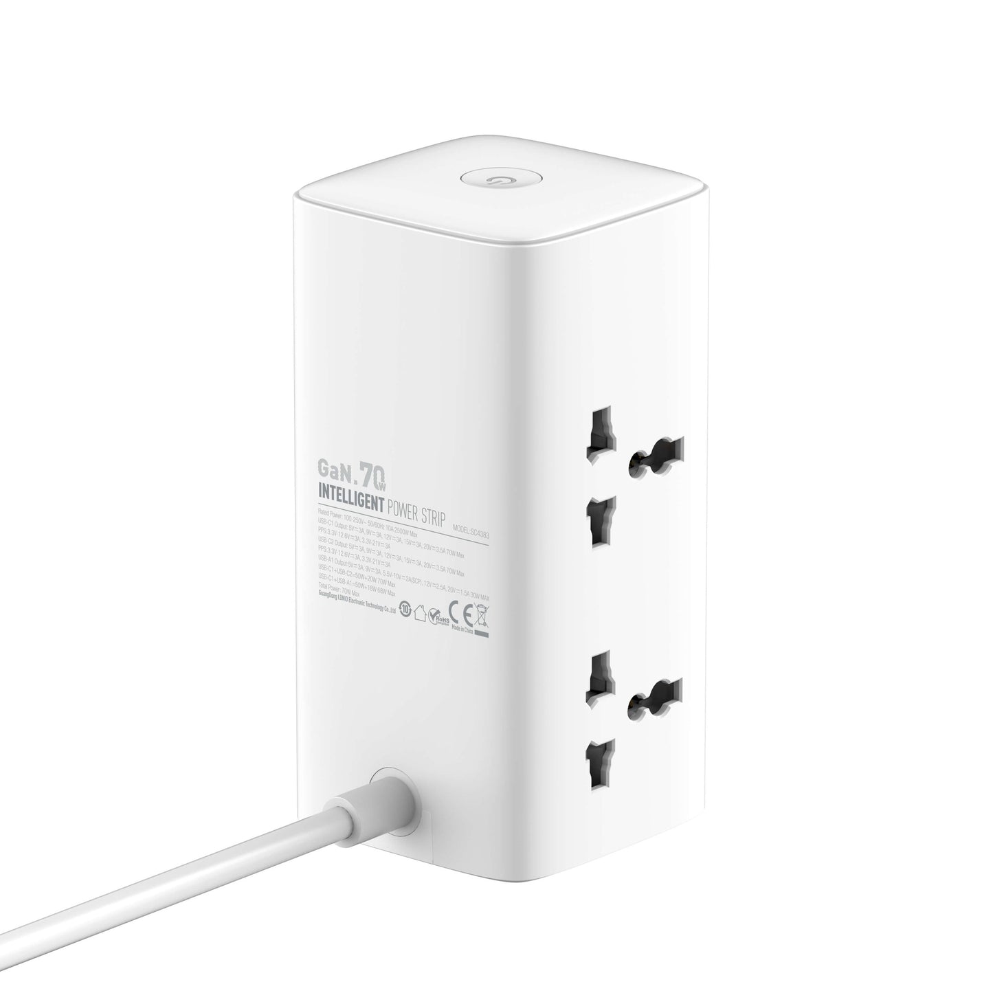 LDNIO SC4383 70W Power Strip