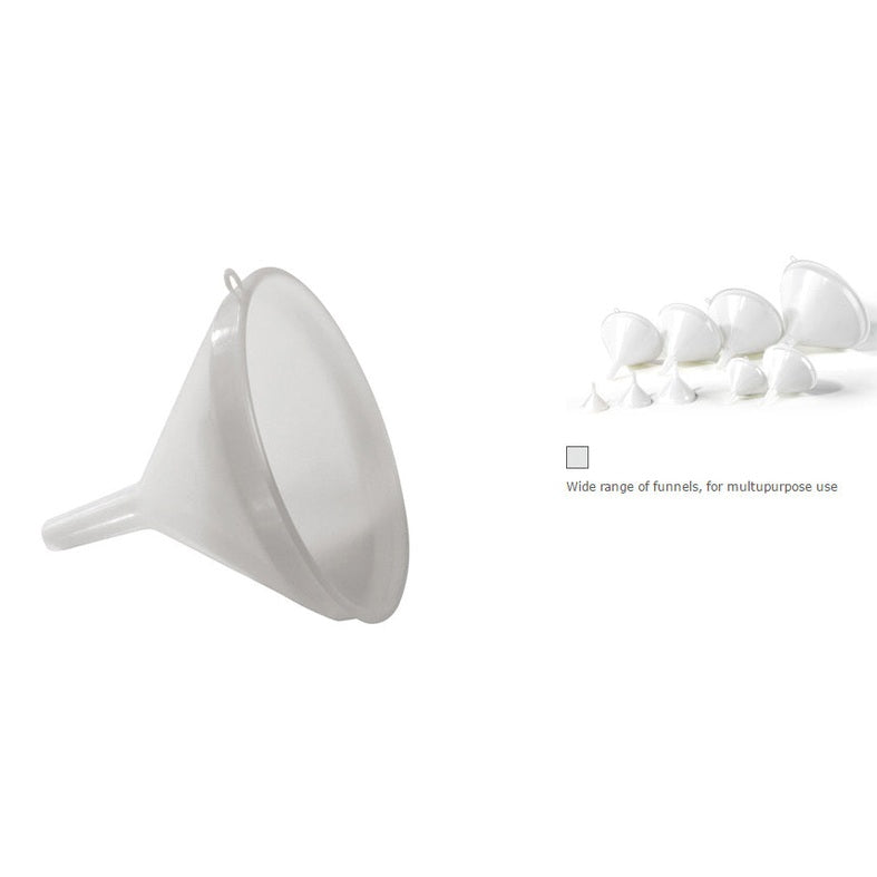 Italian Plastic White Funnel 8 cm