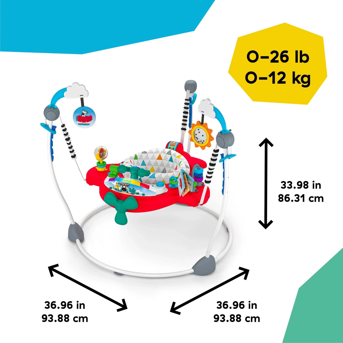 Kids2 - Be OE 2in1 - Airplane Jumper