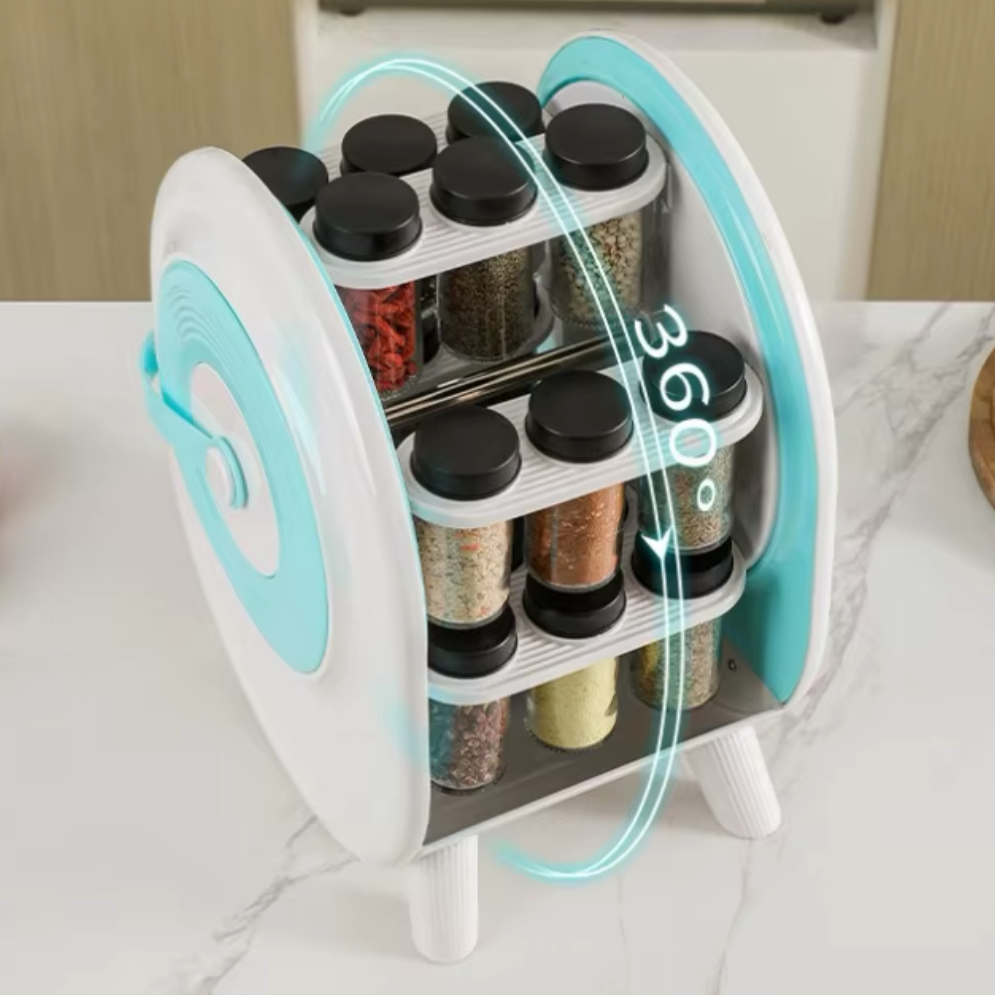 GeBe, 18 Jar Rotating Spice Rack