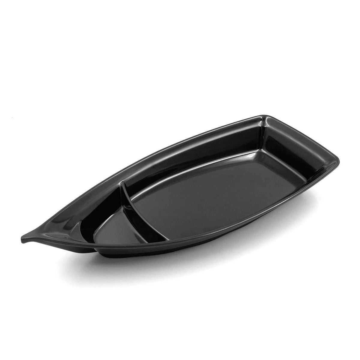 Boat Shape Melamine Serving Plate 33.1 cm