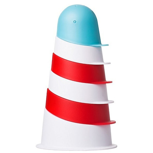 Interactive Lighthouse Stacking Cups Bath Toy