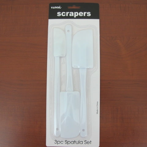 3-Piece Silicone Spatula Set