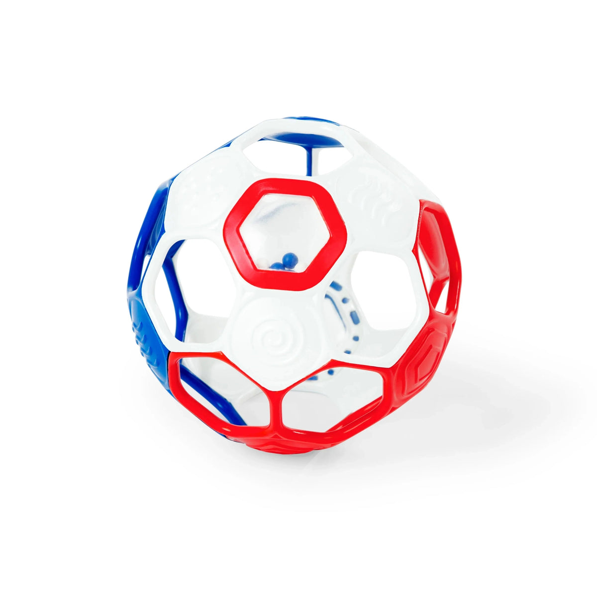 Kids2 - Bs Oball Grippin Goals Rattle - White&Blue