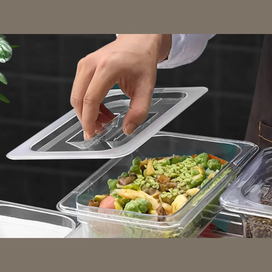 Gastronorm Polycarbonate Container Cover 1/4