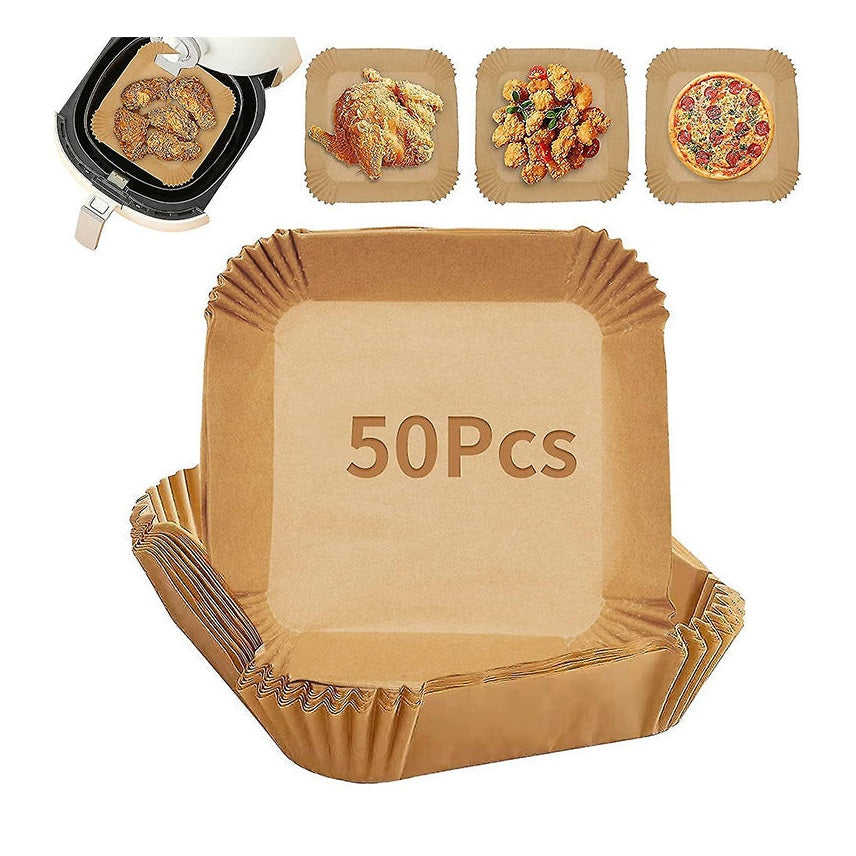 Food Grade Non Stick Air Fryer Liner X50