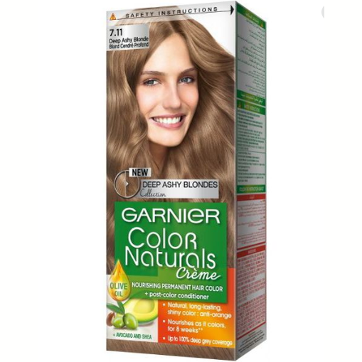 Garnier color naturals # 7.11 deep ashy blonde