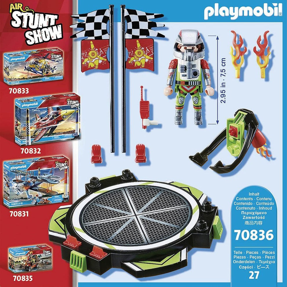 Playmobil Air Stunt Show Stuntman with Jet Pack