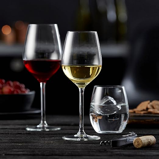 Lyngby Glass White Wine Glass Juvel 38cl 4pcs