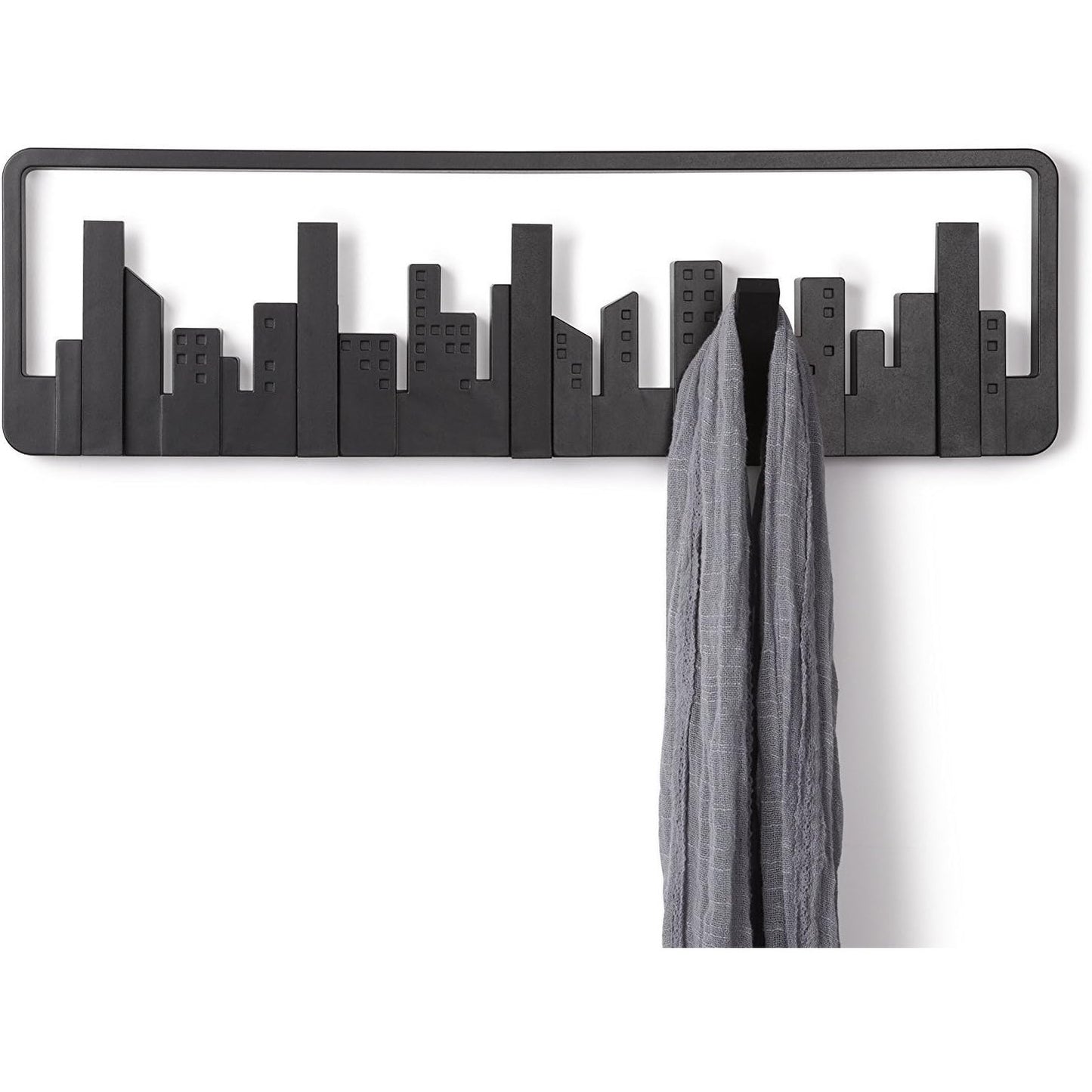 Wall-Mounted Coat Rack with Hooks