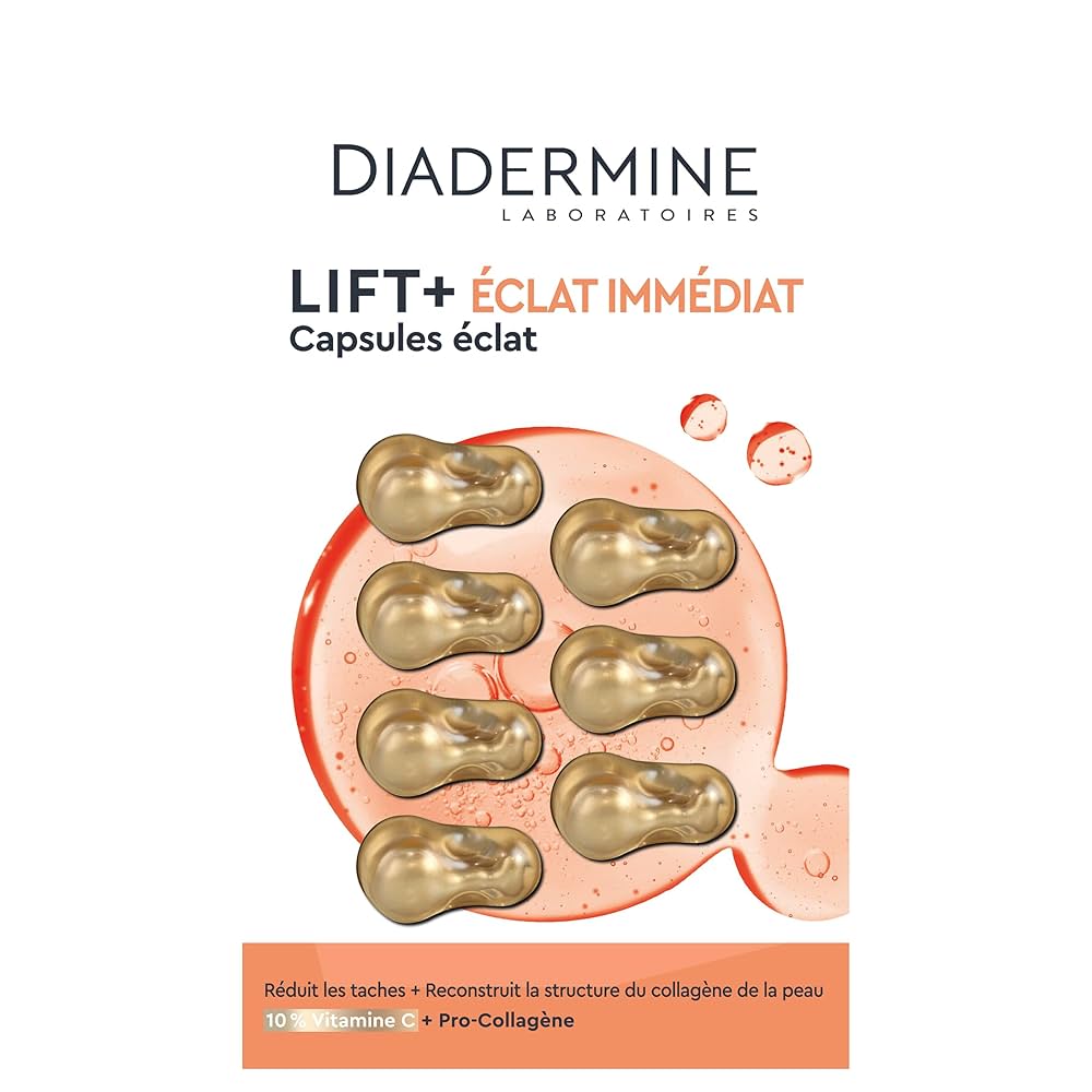 Diadermine lift + eclat immediat capsules