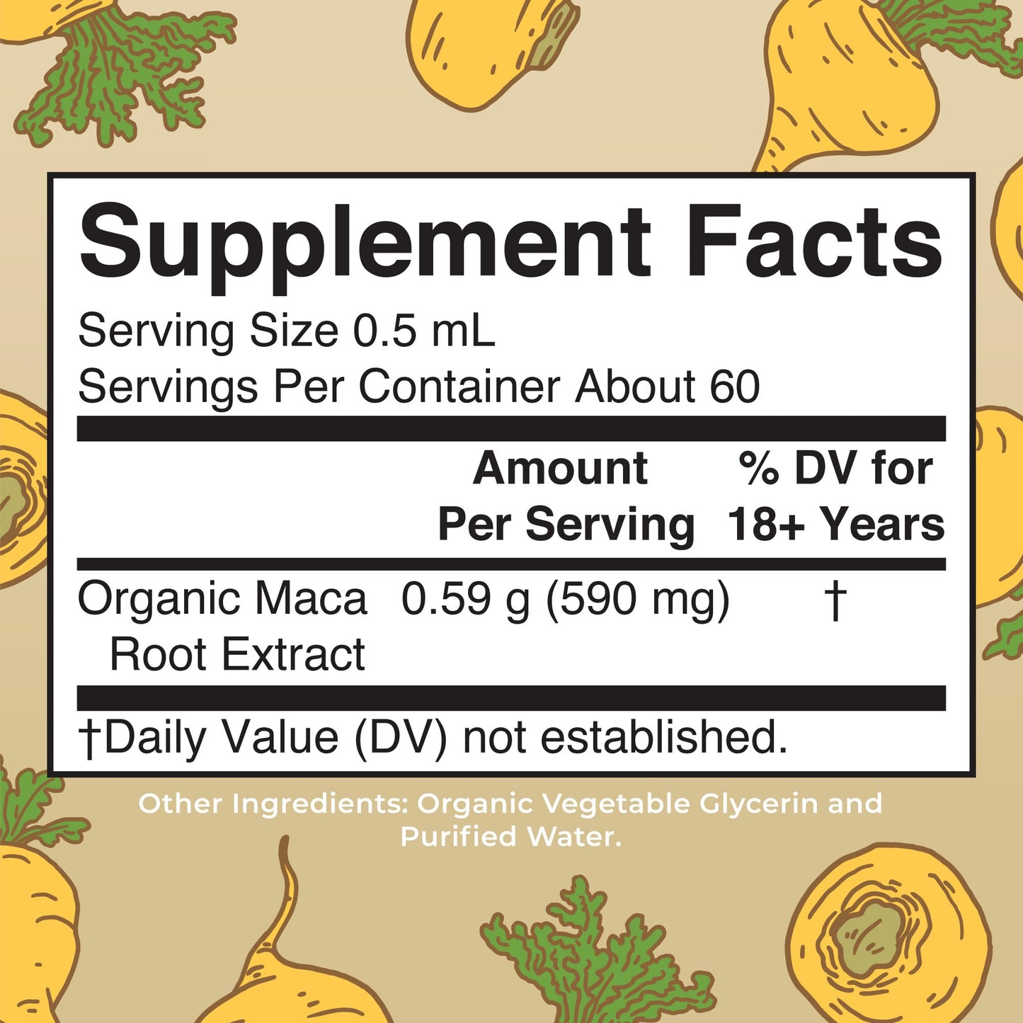 MaryRuth’s USDA Organic Maca Root Liquid Drops | Vegan | Non-GMO | Gluten Free | Alcohol Free | 1 Fl Oz - Medaid International