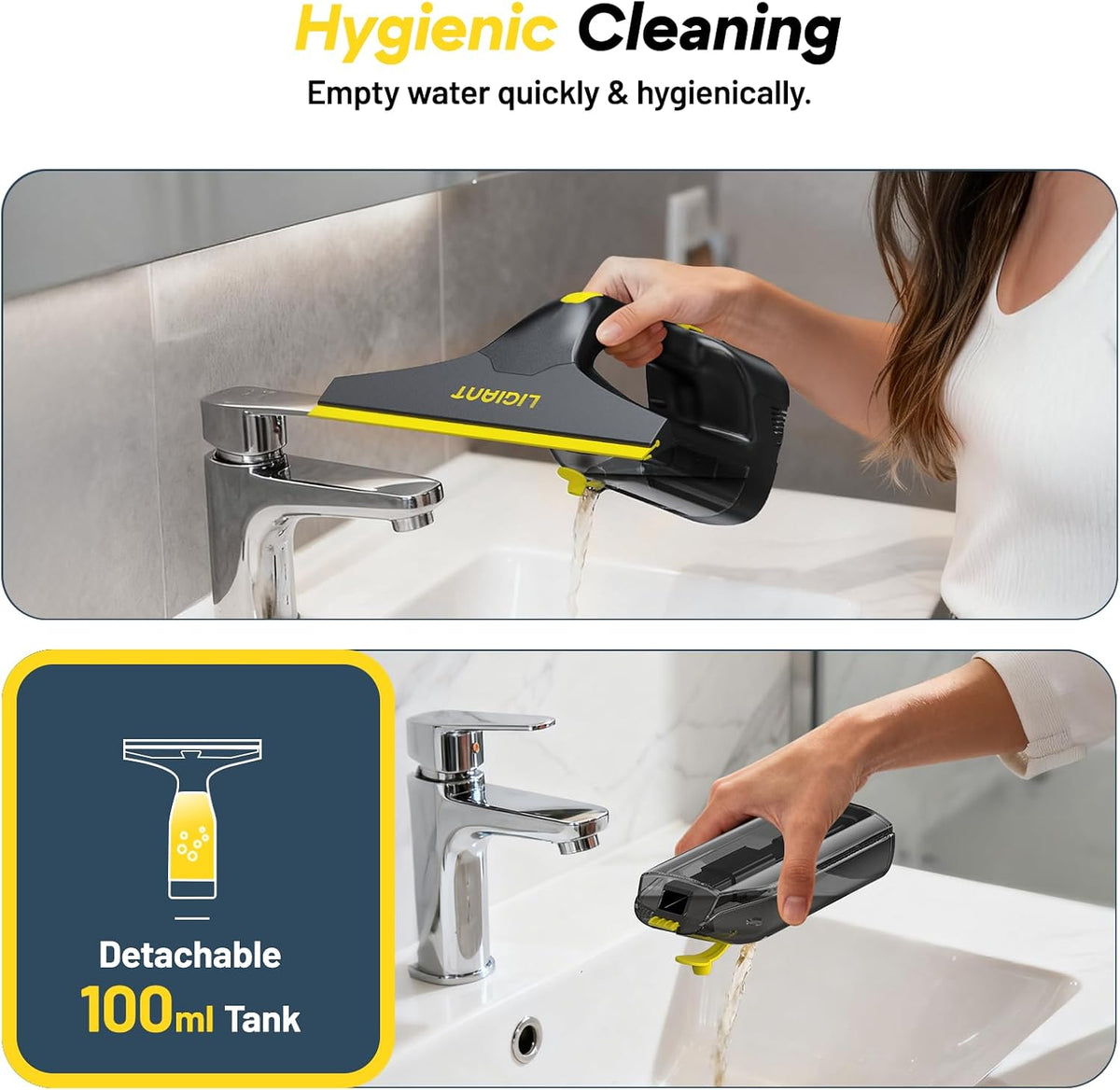 LIGIANT Window Vacuum Cleaner