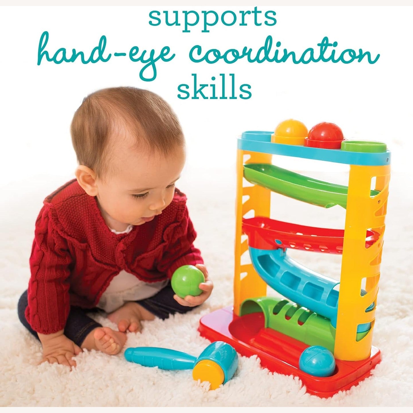 Infantino Bop & Drop Ball Tower