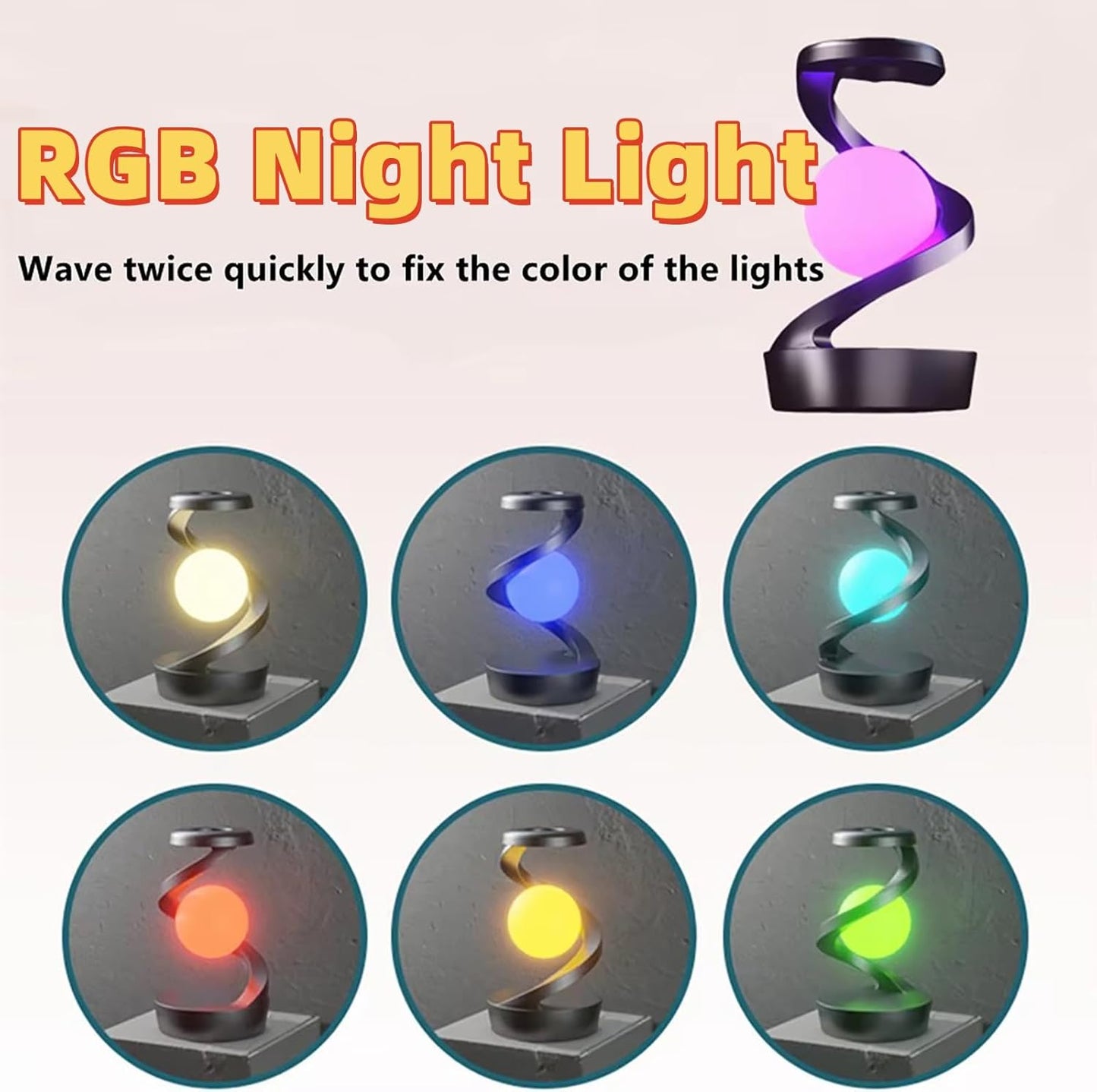 360 Floating RGB Light