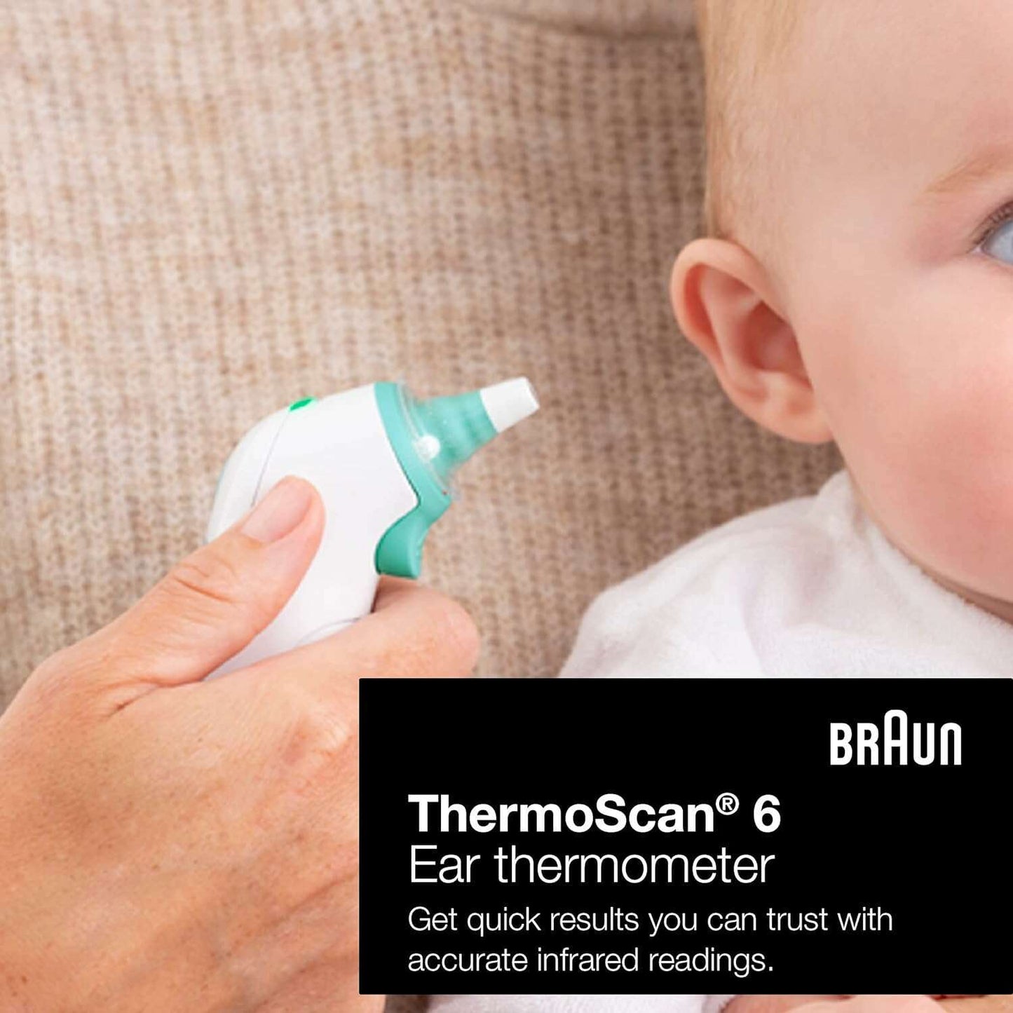 ThermoScan 6- Digital Ear Thermometer for Adults, Babies, and Kids - Medaid International