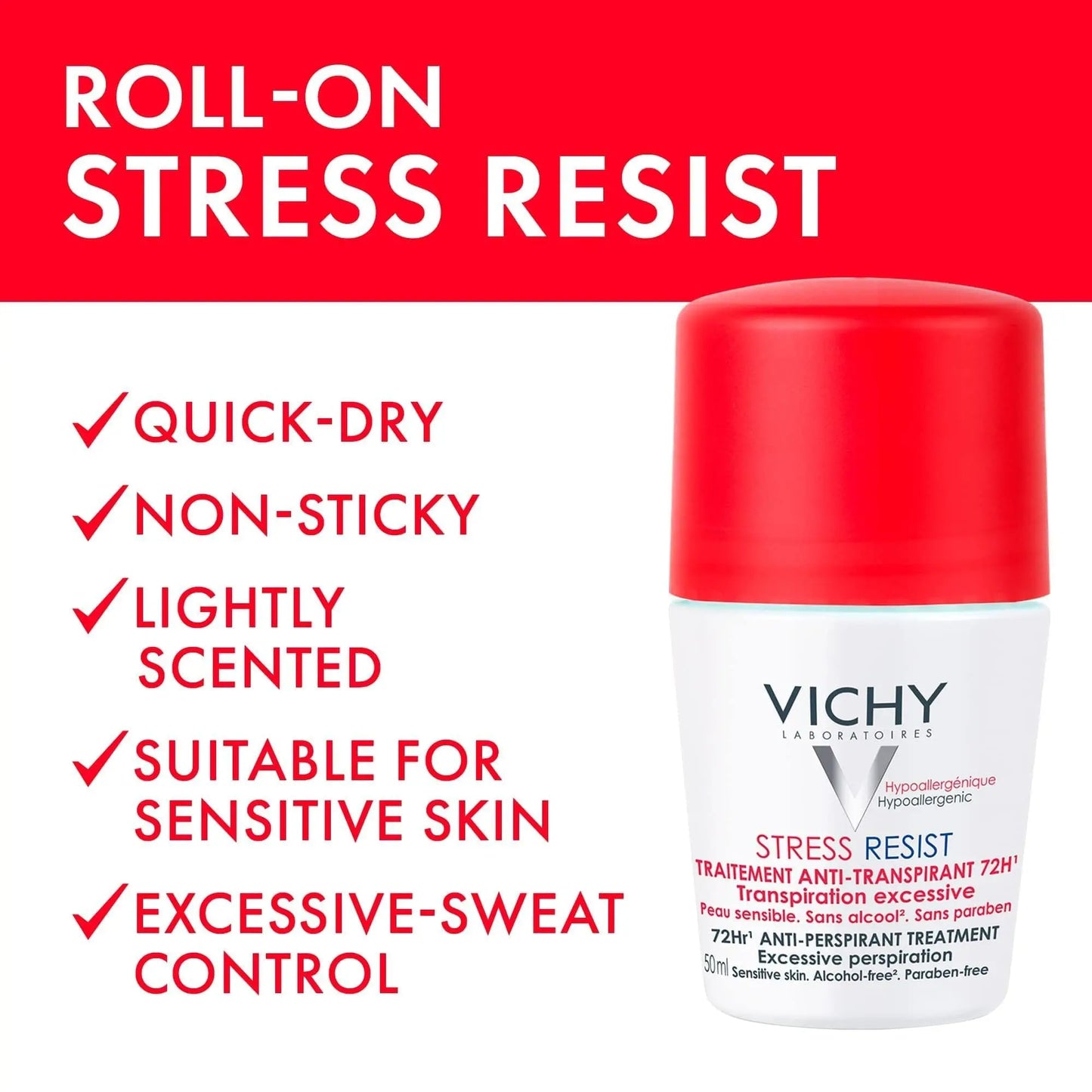 Vichy stress resist anti-perspirant for sensitive skin 50ml