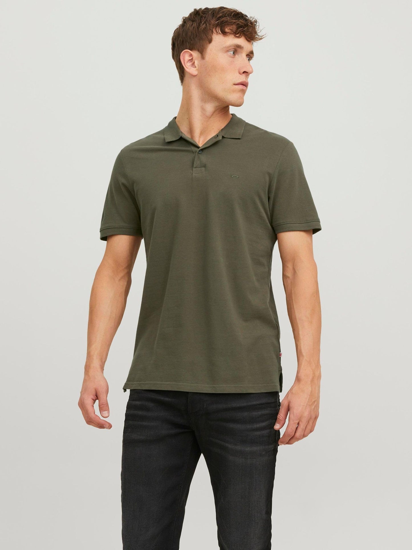 Jack & Jones Polo Uomo XL Verde 12136516/jjebasic Primavera Estate 2018 - Medaid International