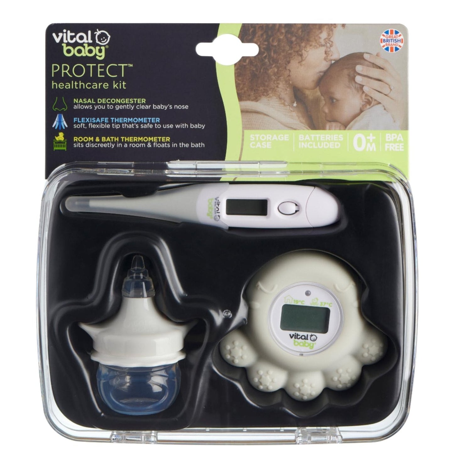Vital Baby Protect Deluxe Healthcare Kit For Newborns