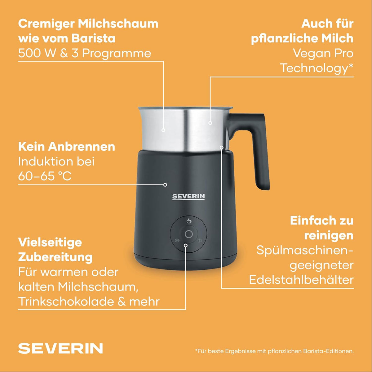 Severin Design Induction Milk Frother