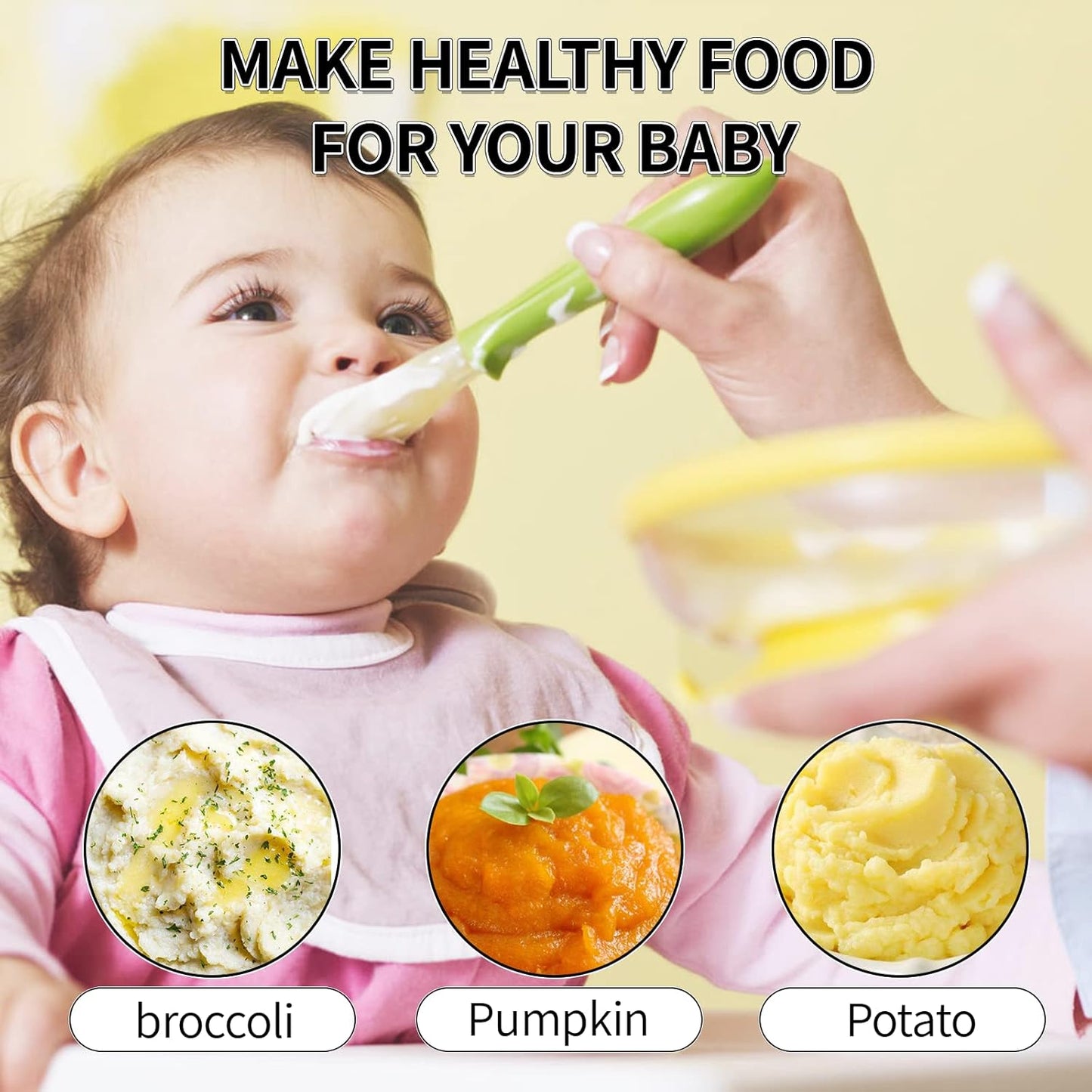3 in1 Electric Food Chopper with 300ml Blender Bowl