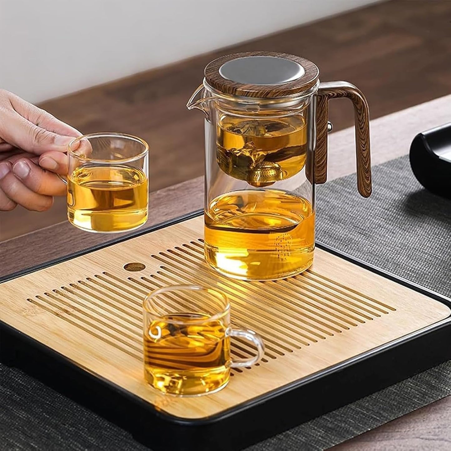 Magnetic Magic Teapot Glass