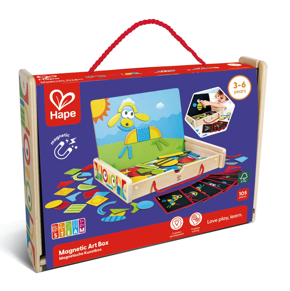 Hape E1631 Magnetic Art Box