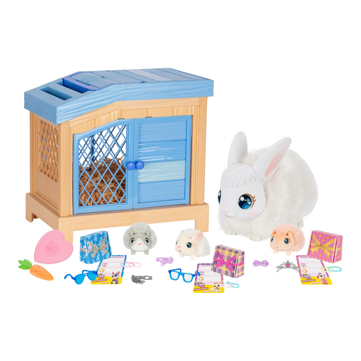 Little Live Pets Mama Guinea Pig and Her Hutch Interactive Toy