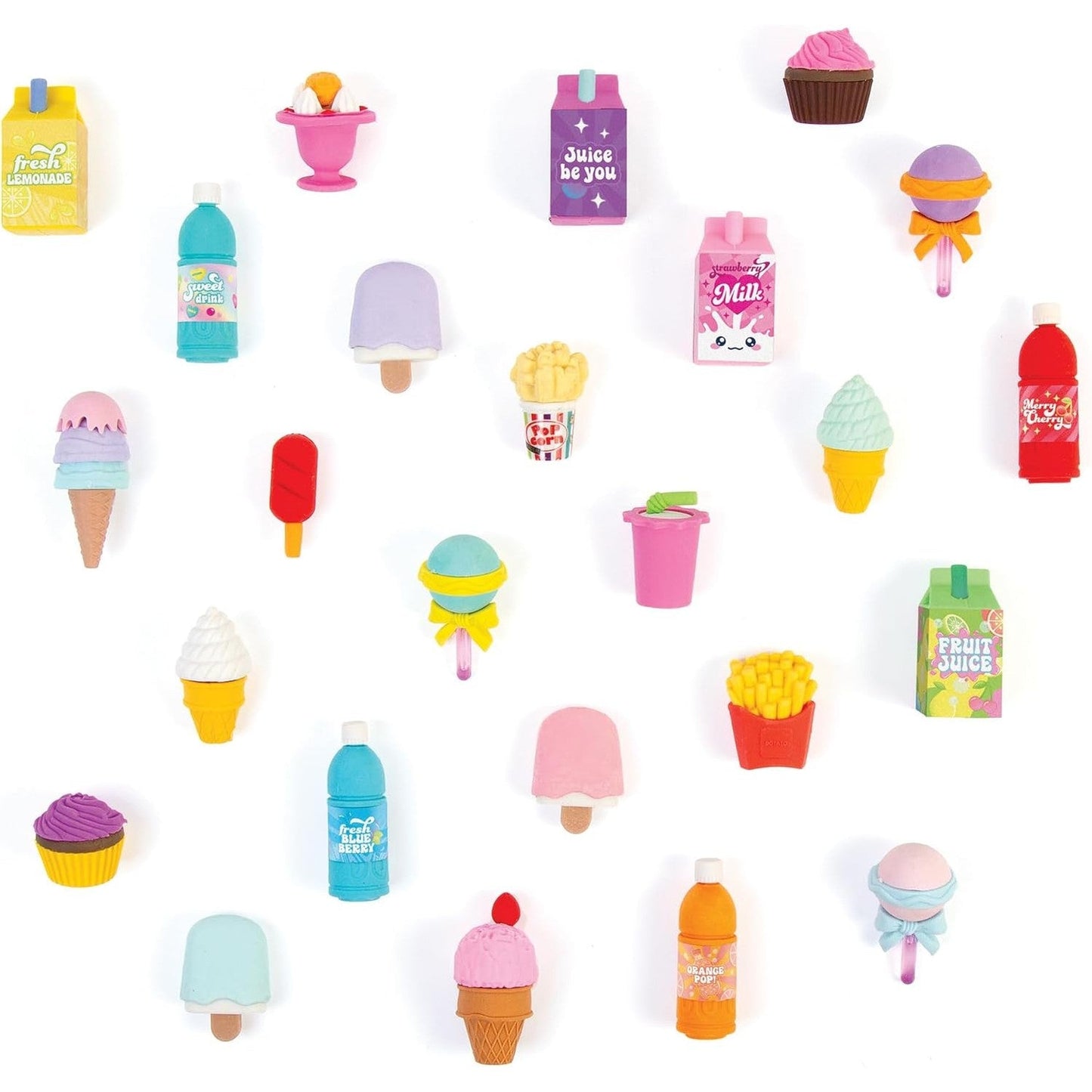 Snacks 'N Sweets Puzzle Eraser Set - Medaid International