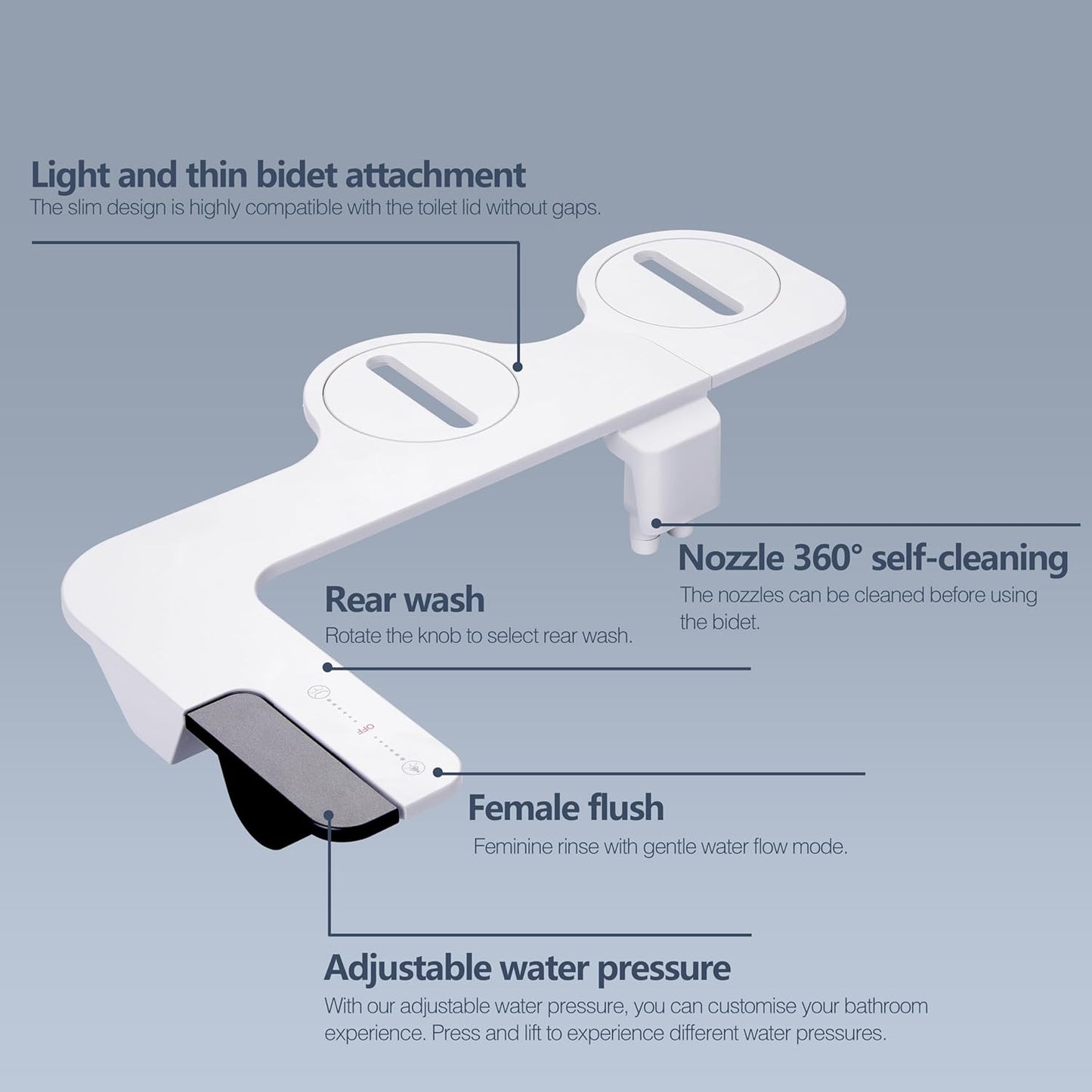Toilet Bidet Water