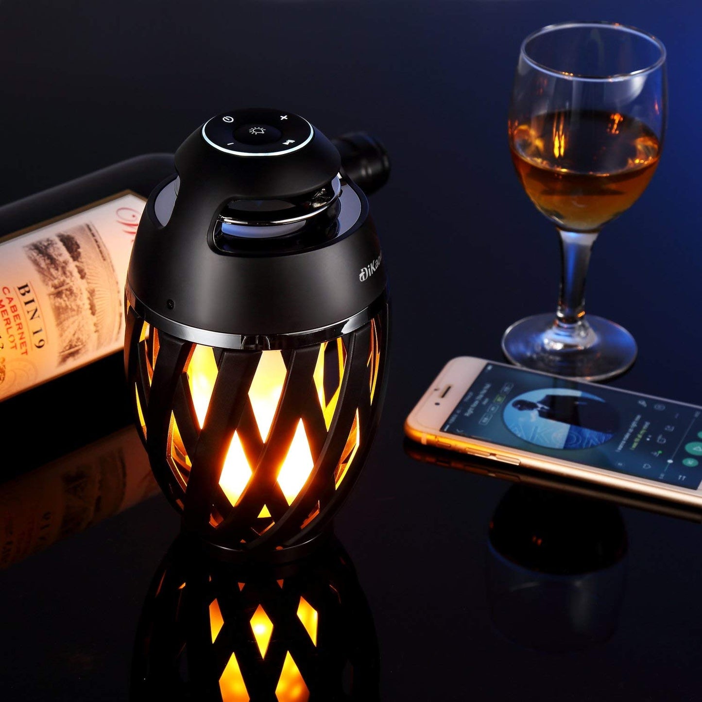 Gifts for Men, Him, Outdoor Bluetooth Speaker, Unique Gifts for Men Him Dad, Wireless Speaker Waterproof with Torch Light, BT5.0 with HD Audio and Enhance Bass, Birthdays Gifts for Men Her Women - Medaid International
