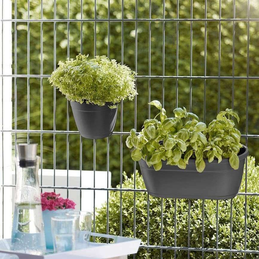 Emsa Indoor and Outdoor Planters Pot – Granite -517594
