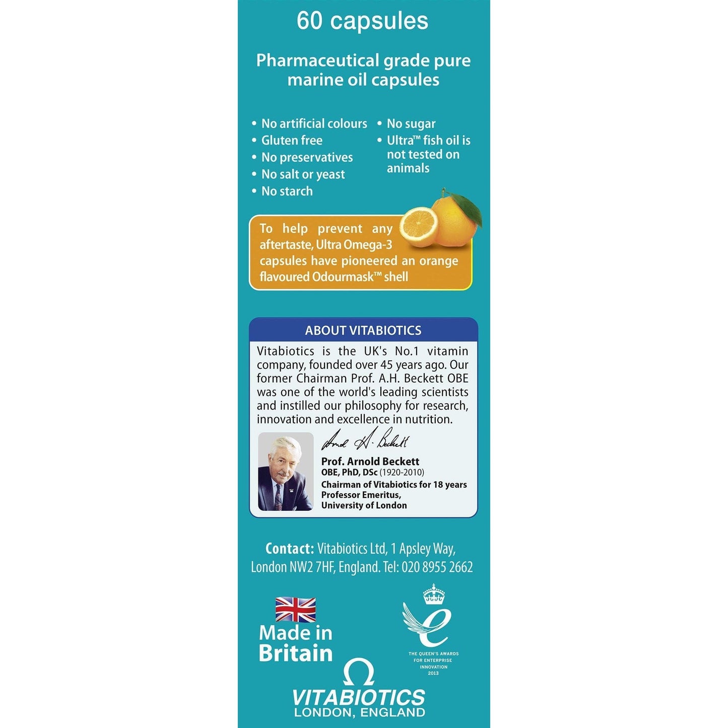 Ultra Omega 3 High Potency 60 Caps - Medaid International