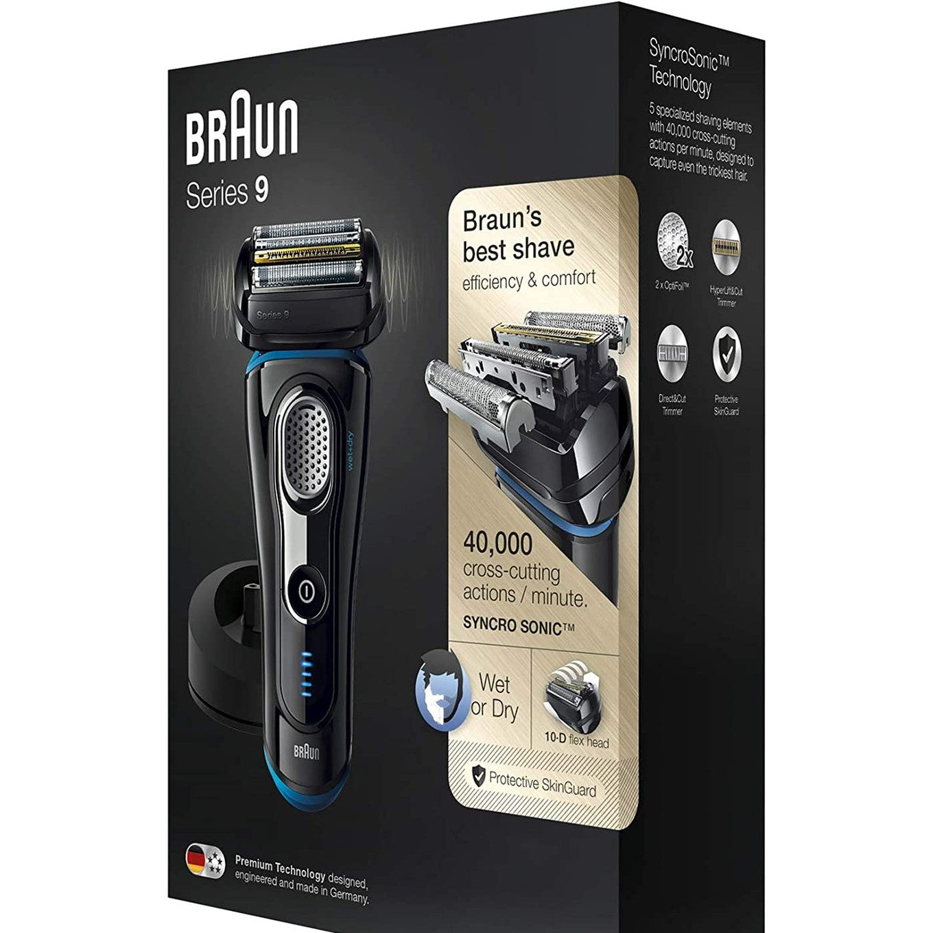 Braun Series 9 9240s Men's Electric Foil Shaver