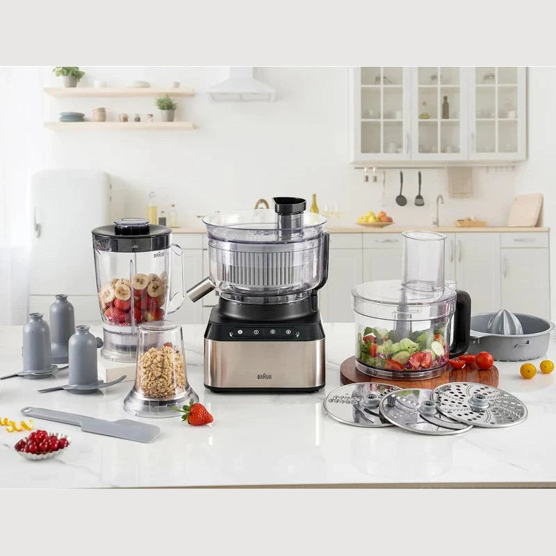 Braun Food Processor FP-3235, 12 In 1, Black