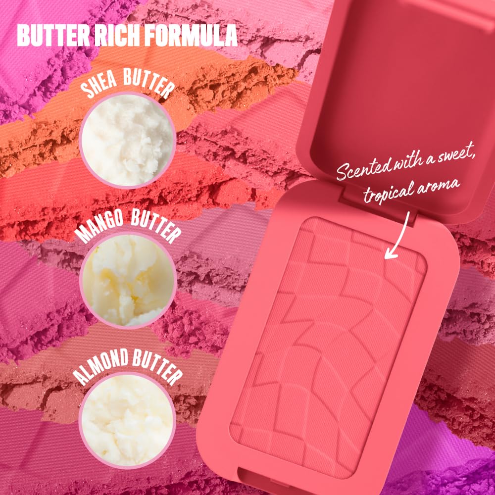 NYX PROFESSIONAL MAKEUP Buttermelt Powder Blush, Fade and Transfer-Resistant Blush, Up to 12HR Make Up Wear, Vegan Formula - U Know Butta - Medaid International