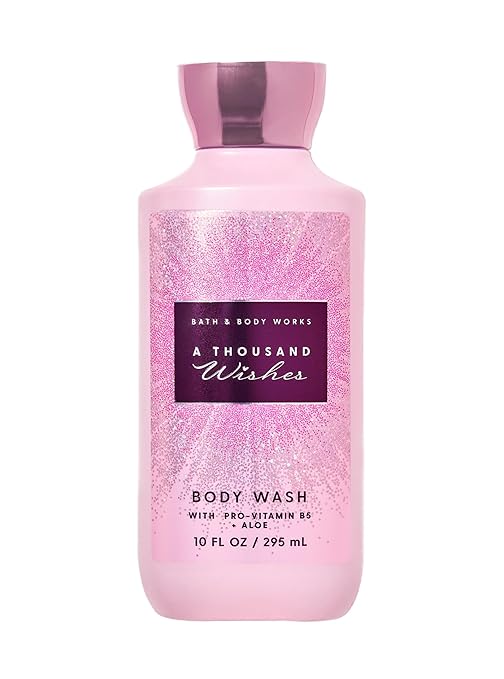 Bath and Body A Thousand Wishes Gift Set for Her in Luxury Gift Box -- Full Size Boxed Gift Set of Fine Fragrance Mist (8 oz), Shower Gel Body Wash (10 oz), and Moisturizing Body Lotion (8 oz)