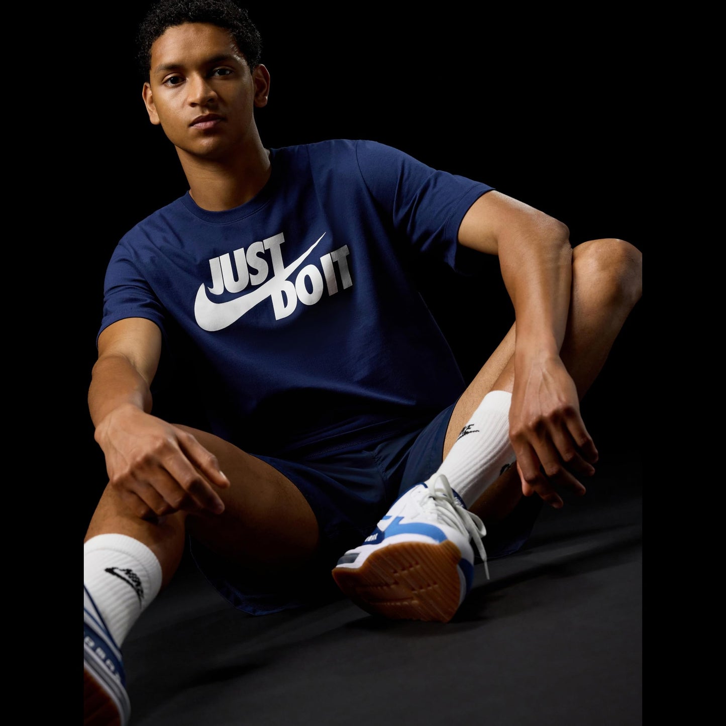 Nike Men's Sportswear JDI T-Shirt, Midnight Navy/White, X-Large - Medaid International